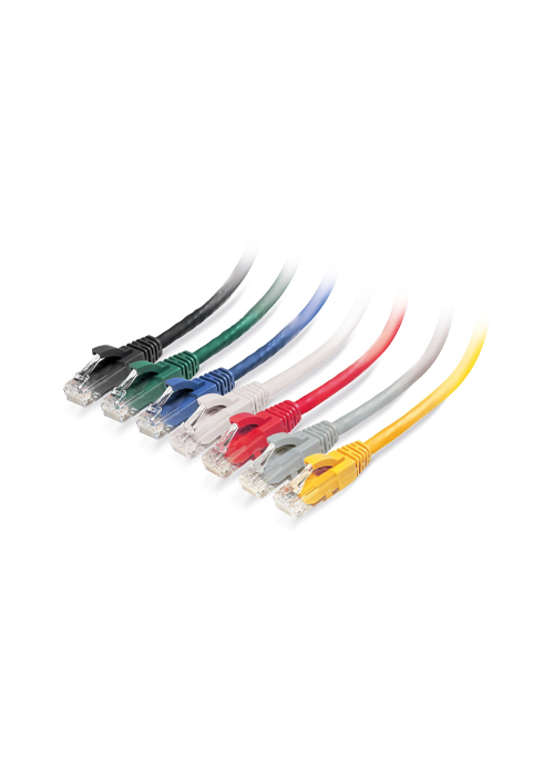 "DATWYLER Cat 6 Patch Cord U/UTP , PVC Sheath ,Grey Color, 3 Meter"