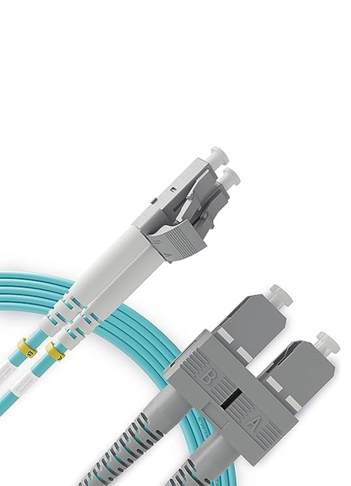 Potevio - LC to SC Multi Mode Fiber Optic Patch Cord