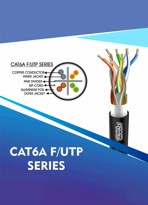 BUINE NETWORKS - Cat6A UTP 23AWG 4Pair U/UTP 305M PE, Black - ekhalas