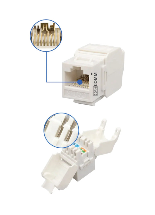 CABCOMM - Category 7 Shielded Plug. - Ekhalas