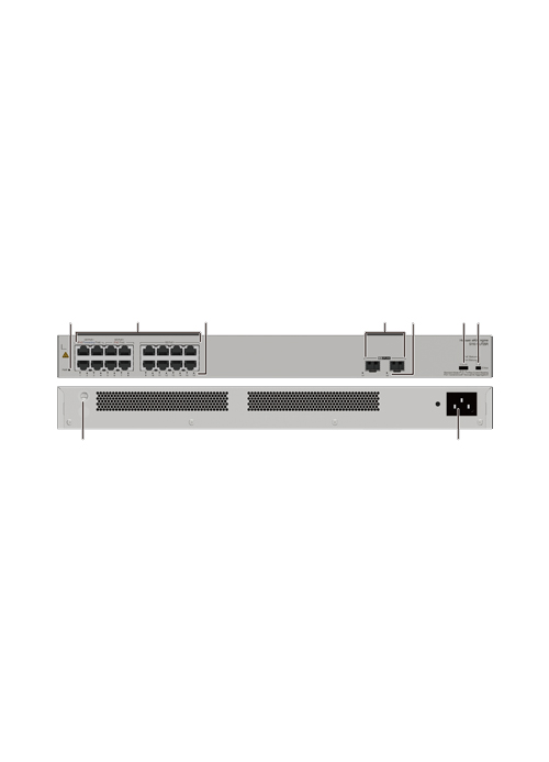 Huawei - S110-16LP2SR (16*10/100/1000BASE-T ports