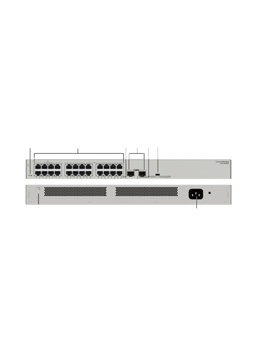 Huawei - S110-24T2SR (24*10/100/1000BASE-T ports