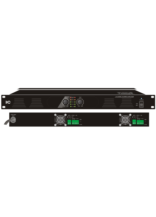 ITC - T-2120DS/ T-2240DS/ T-2350DS/ T-2500DS 2-Channel Class-D Amplifier