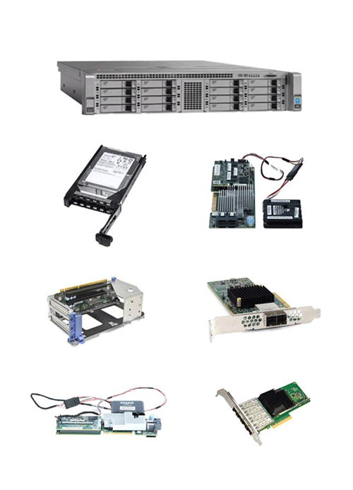 UCS C240 M4 LFF 12 HD w/o CPU,mem,HD,PCIe,PS,railkt w/expdr.