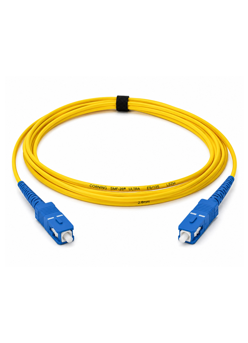 3M – Corning SC to SC Singlemode Fiber Optic Patch Cord – 5m