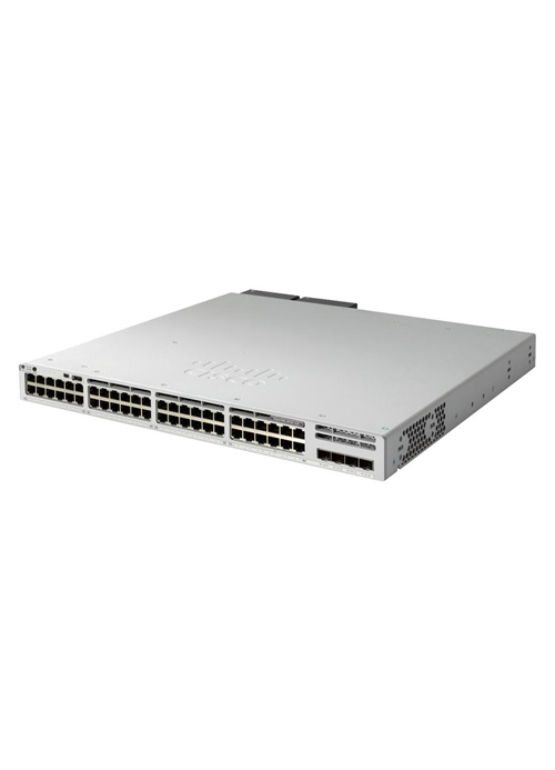 Cisco - Catalyst C9300-48P-A 48-Port PoE+ Network Advantage Switch