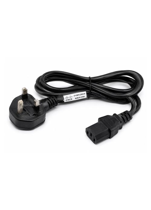 Cisco - CP-PWR-CORD-UK UK Power Cord for Cisco IP Phones and Network Devices