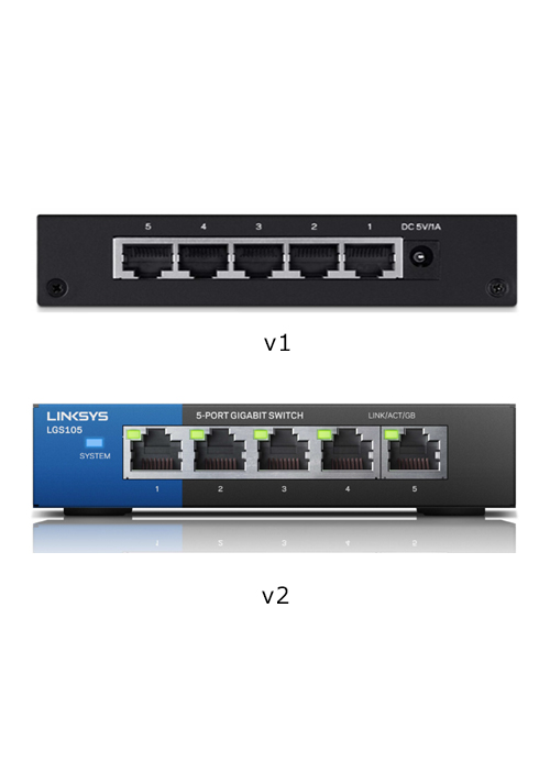 Linksys - LGS105P 5-Port Business Desktop Gigabit PoE+ Switch