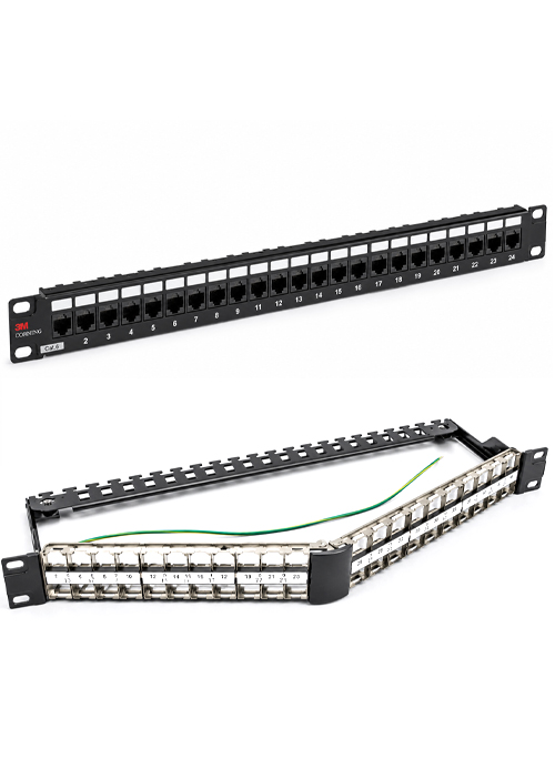 3M – Corning UTP Patch Panel