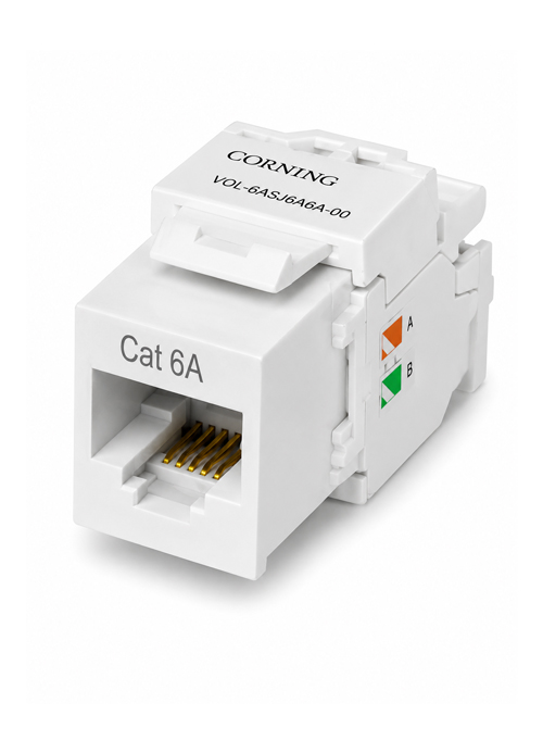 Corning - Cat6A RJ45 UTP Module