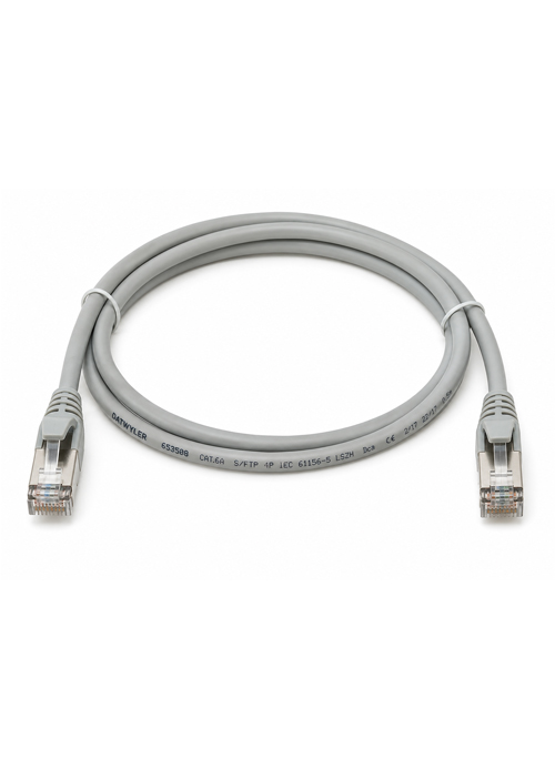 DATWYLER - 653508 Duplex Fiber Optic Patch Cable LC-LC OM4 50/125µm LSZH