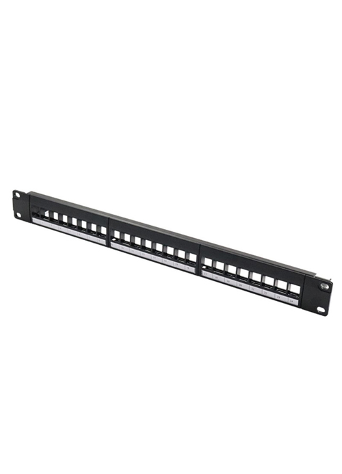 ExTell - CAT6A 24-Port Unshielded Patch Panel