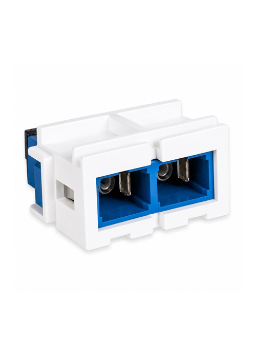 Nexans - N205.627 LANmark-OF Duplex SC Snap-In Adaptor Multimode