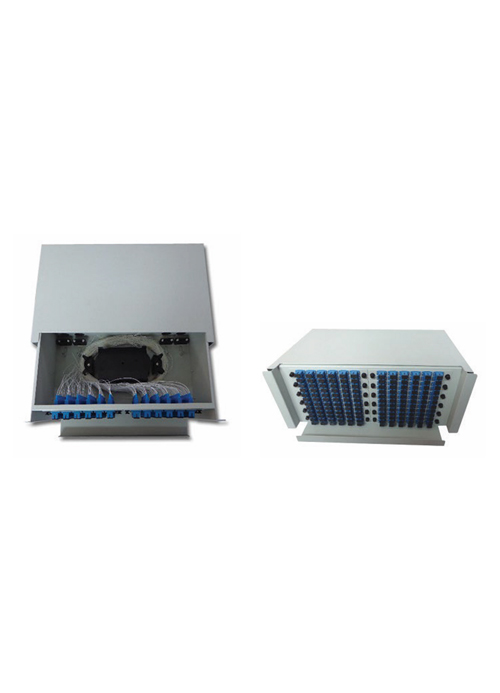CABCOMM - ODF-RS144 Slidable Fiber Optic Patch Panel – 144 Port, 4U Rack Mount