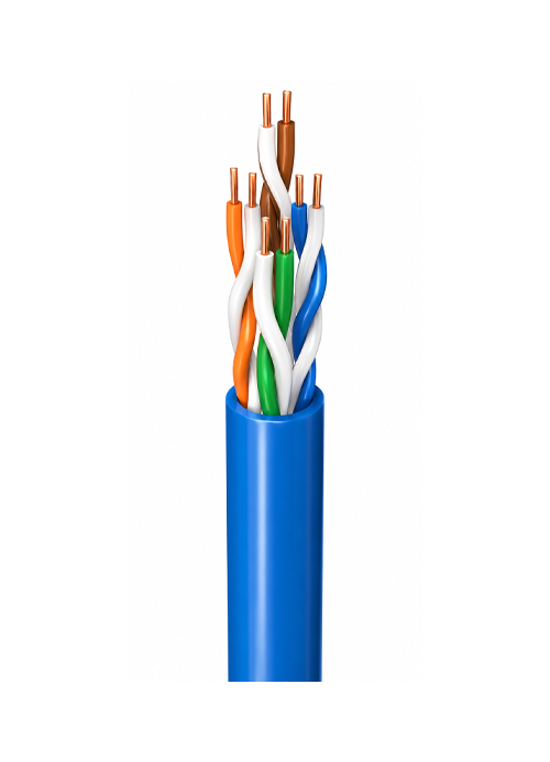 RAMCRO - Cat 6 U/UTP Solid Horizontal Cable, 4-pair, 23 AWG
