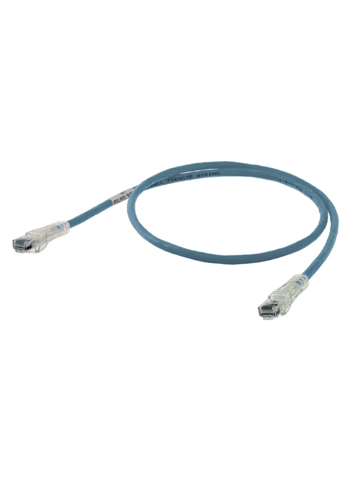 HUBBELL - SC6BL10 Speed Gain® Category 6 Slim Patch Cord, 10ft (3m), Blue