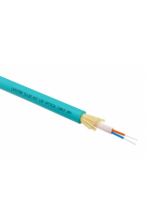LEVITON LRZ Optical Duct Grade Unitube Cable – 2 Fiber