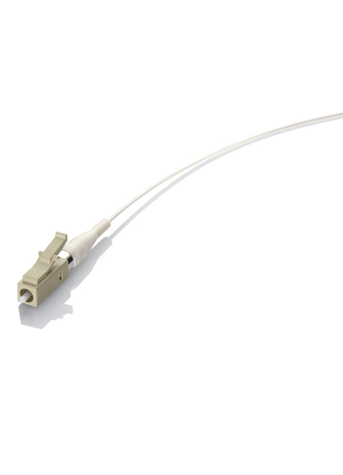 LEVITON - 5LPLC-M03 Economy Fiber Optic Pigtail – LC OM3 50/125µm Multimode, 3 Meter