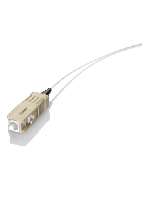 LEVITON - 5LPSC-M03 Economy Fiber Optic Pigtail – SC OM3 50/125µm Multimode, 3 Meter