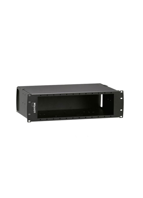 LEVITON Opt-X 500i SDX 3RU Flush Mount Fiber Distribution and Splice Enclosure.