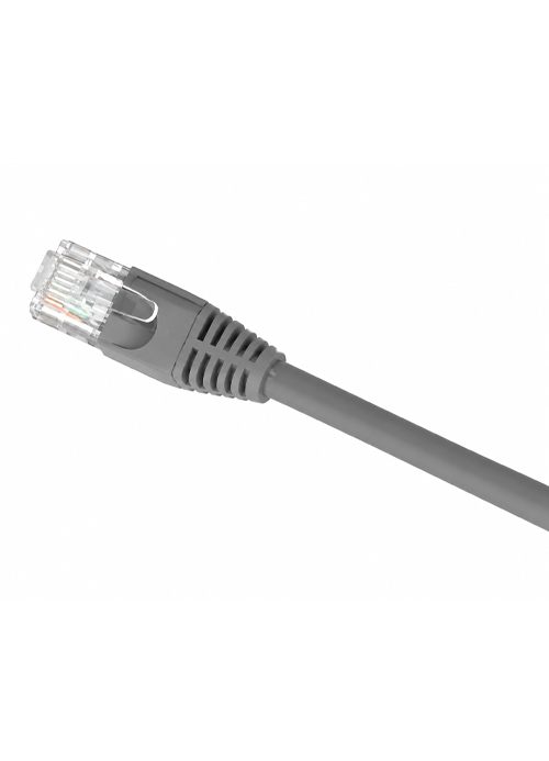 LEVITON - eXtreme 6+ Patch Cord – Cat 6, RJ45 to RJ45, 7 ft, Grey, UTP