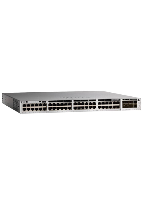 CISCO - Catalyst 9300L 48-Port PoE Switch, Network Advantage, 4 x 10G SFP+ Uplink