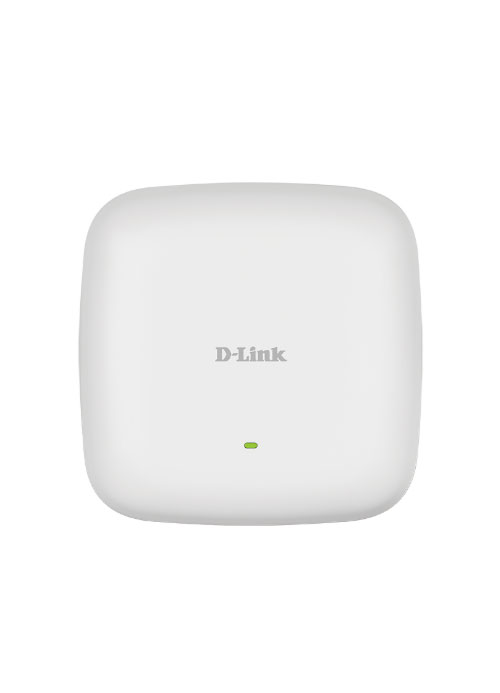 D-LINK Wireless 2300Mbps Managed 11AC Wave2 4x4 MU-MIMO Dual Band Access point, (AP/WDS/WDS with AP/Client mode), 2 x Gigabit LAN Ports with one PoE port, Ceiling/Wall mounting.