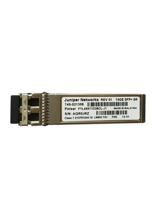 JUNIPER NETWORKS Small Form Factor Pluggable 10 Gigabit Ethernet (SFP+) SR Optics
