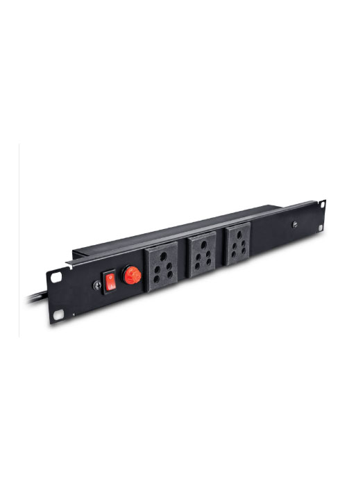 CABCOMM - Standard PDU with 3 Sockets, 3- Meter Cable.
