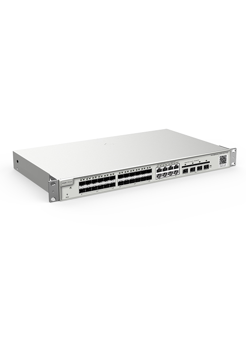 RUIJIE - RG-NBS5200-24SFP/8GT4XS – 24-Port Gigabit Layer 3 Cloud Managed Switch with 4×10G SFP+ Uplinks