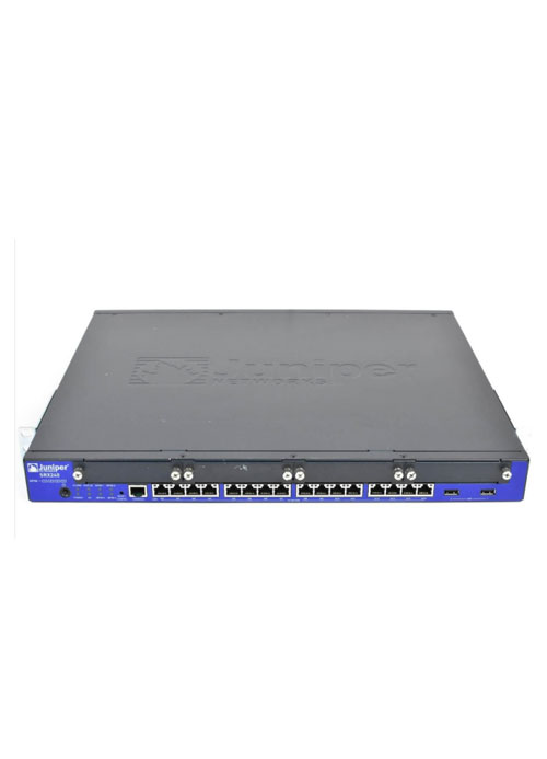 JUNIPER NETWORKS SRX240H2 - Services Gateway with 16 x GbE ports, 4x mini-PIM