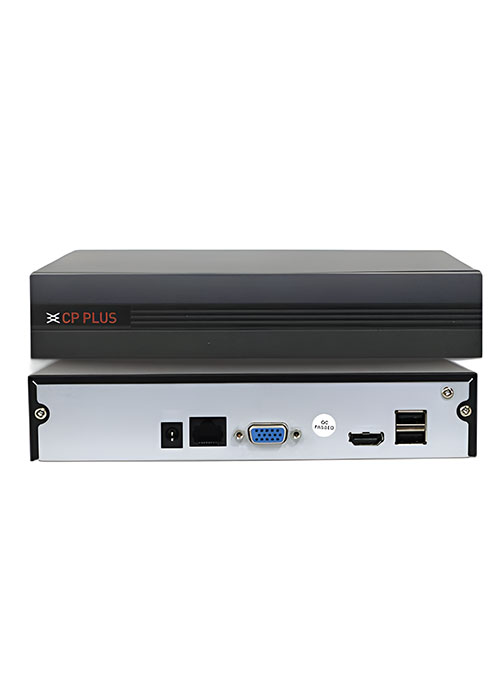 CP PLUS 8 Ch. Network Video Recorder(NVR) , 1 SATA Ports.