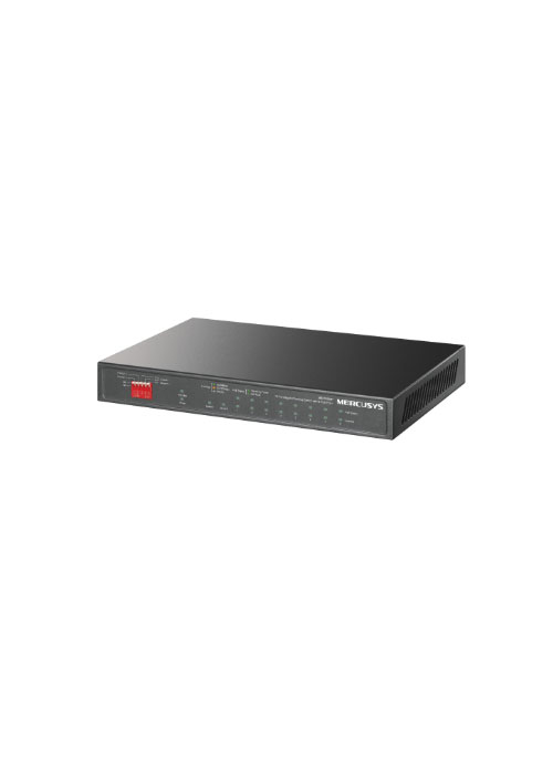 MERCUSYS - 10-Port Gigabit Desktop Switch with 8-Port PoE+