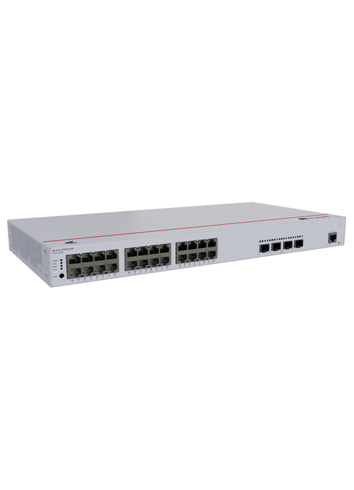 Huawei eKitEngine - S310-24P4X-M (24*10/100/1000BASE-T ports (PoE+), 4*10GE SFP+ ports, with 1*AC power module)